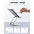 UGREEN Tablet Stand Holder for Desk Dual Rod Support Aluminum Tablet Holder Adjustable Dock Multi-Angle